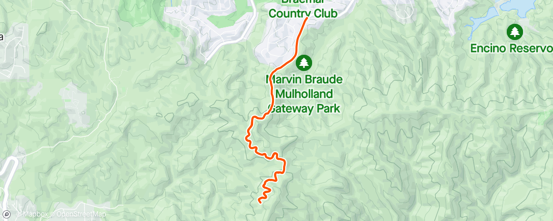 Map of the activity, Trail Kidz hike with Austin