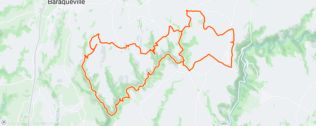 Carte de l'activité
