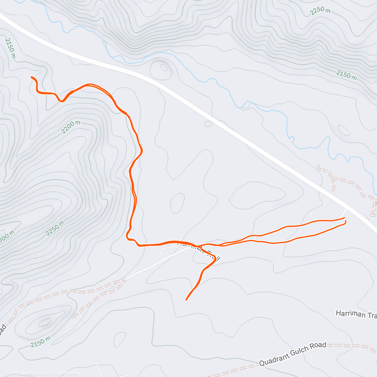Mapa de la actividad (Morning Nordic Ski)