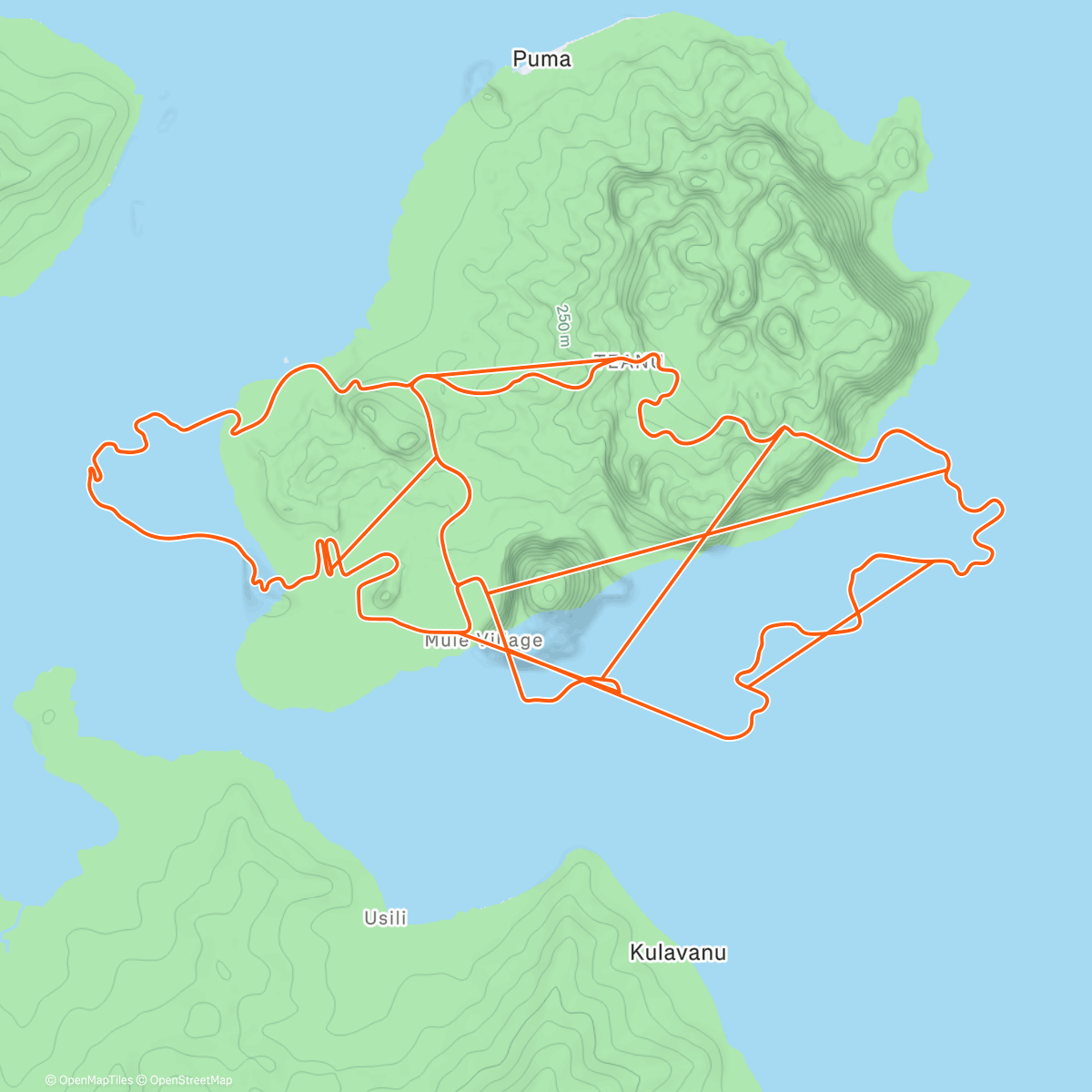 Map of the activity, Zwift - Watopia's Waistband in Watopia