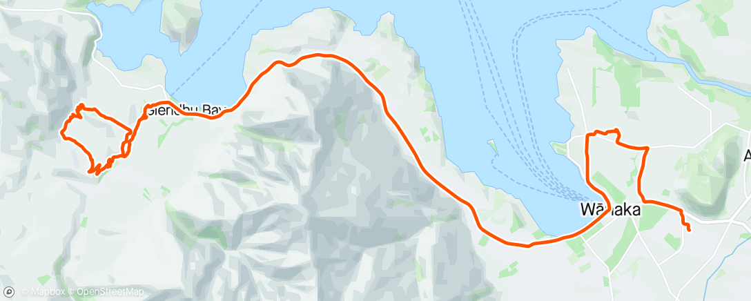 Map of the activity, Lap with Rhys