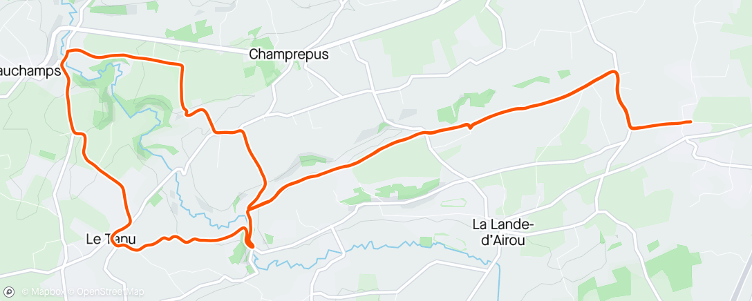 Map of the activity, Chaud dès le matin