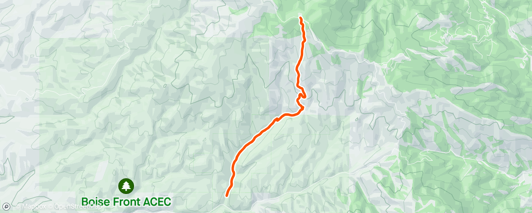 Map of the activity, Trail of literal tears