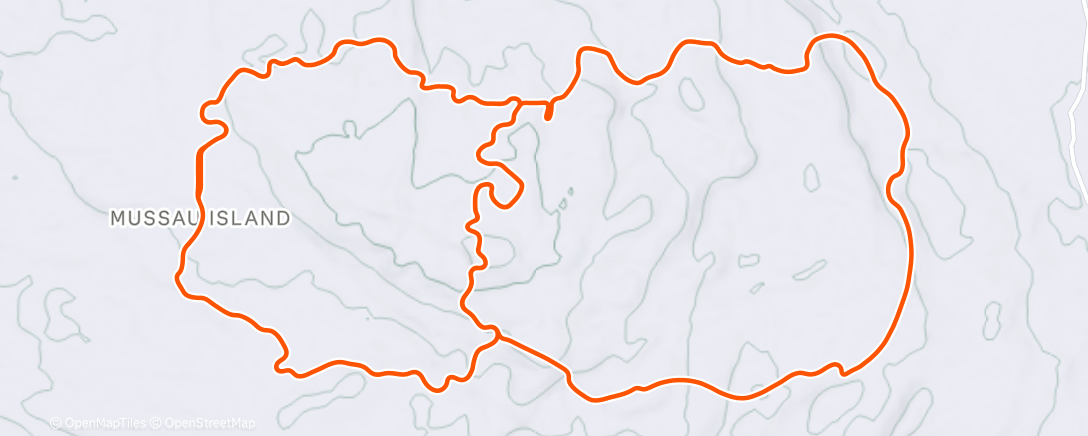 Карта физической активности (TrainingPeaks Virtual - Workout: Big Gear Efforts)