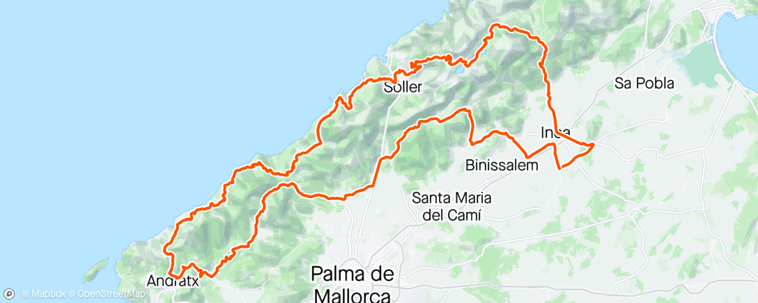 Map of the activity, Ruta y ritmo Lejía.