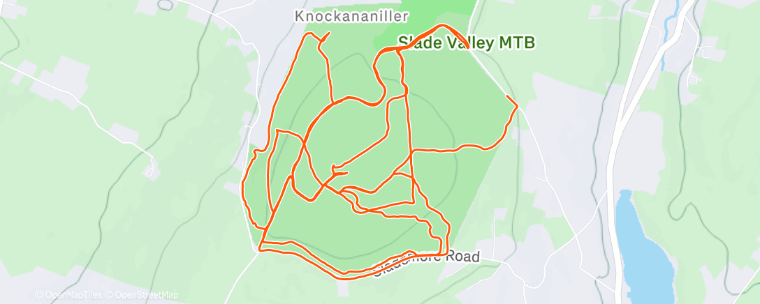 Map of the activity, Slade Renewal