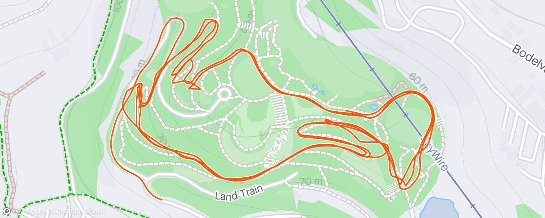 Карта физической активности (Eden Park Run with Ash (26:01))