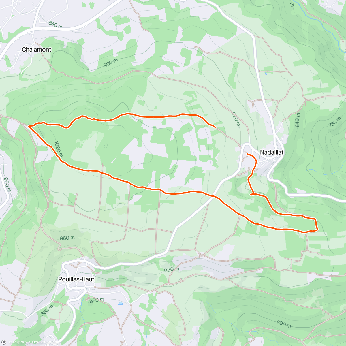 Map of the activity, Ti trail 🏃‍♀️🐕