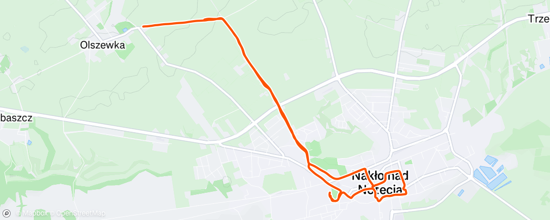 Map of the activity, Morning Ride