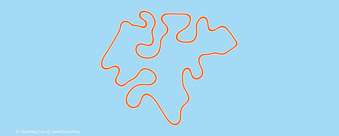 Map of the activity, MyWhoosh