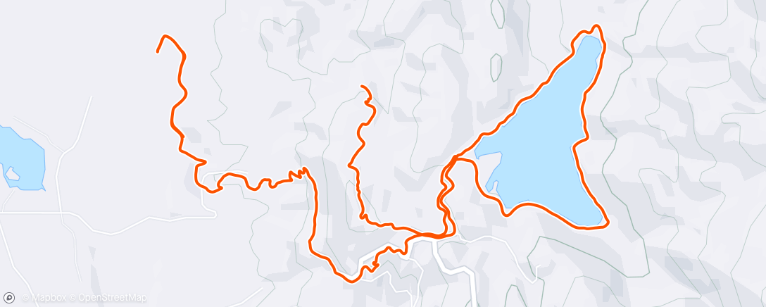 Map of the activity, Morning Mountain Bike Ride