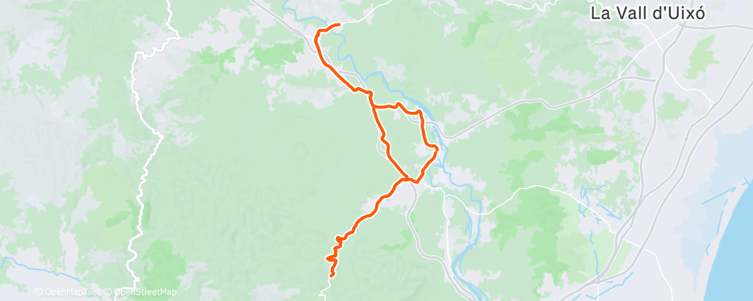 Map of the activity, Rápido y mal