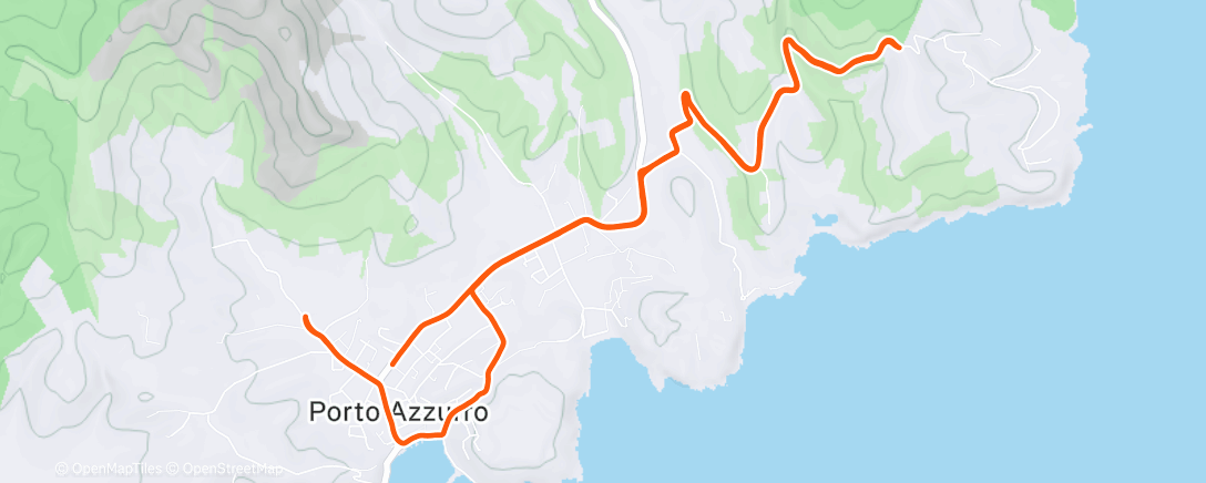 Карта физической активности (Morning Run)