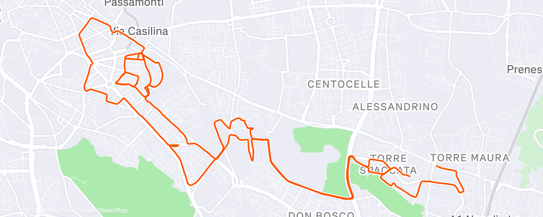 Map of the activity, Lavoro