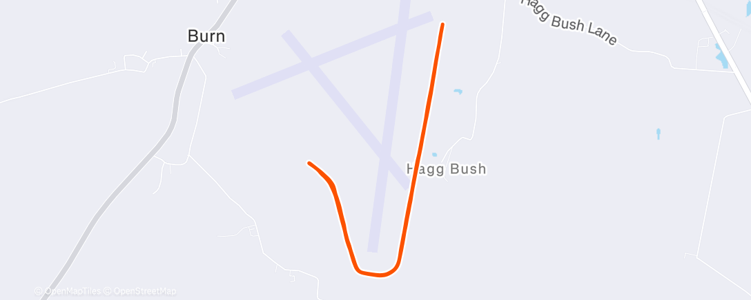 Map of the activity, Selby Parkrun 🏃🏻‍♂️