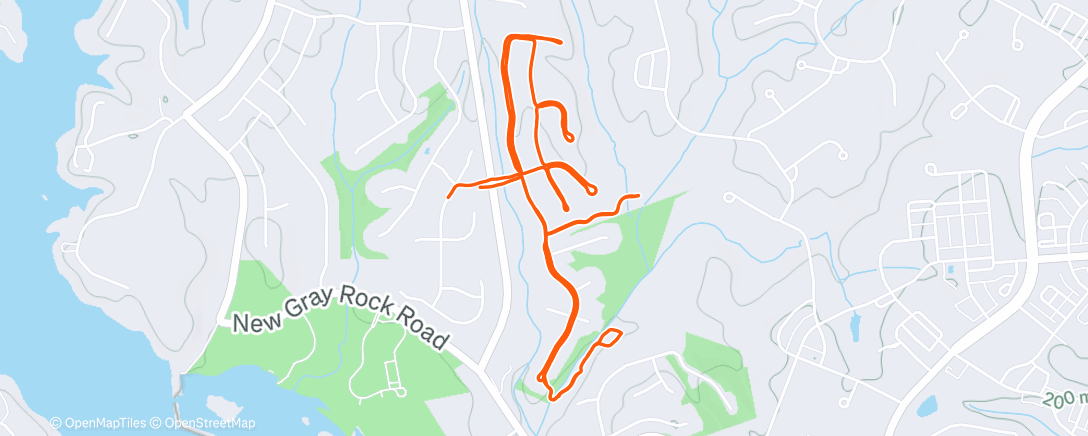 Карта физической активности (Morning Run)