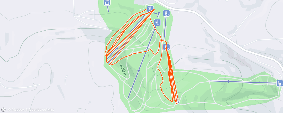 Peta aktivitas, Lunch Alpine Ski