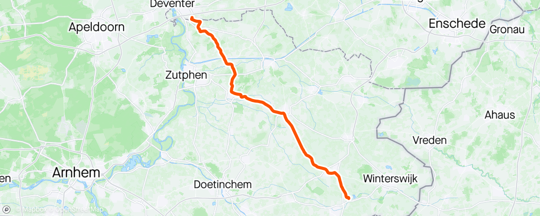 Map of the activity, Morning Ride 🥶🥶💨💨🌨️🌨️❄️❄️🌧️