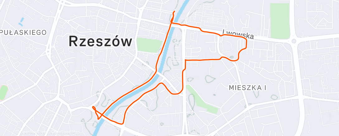 Map of the activity, Camminata pomeridiana