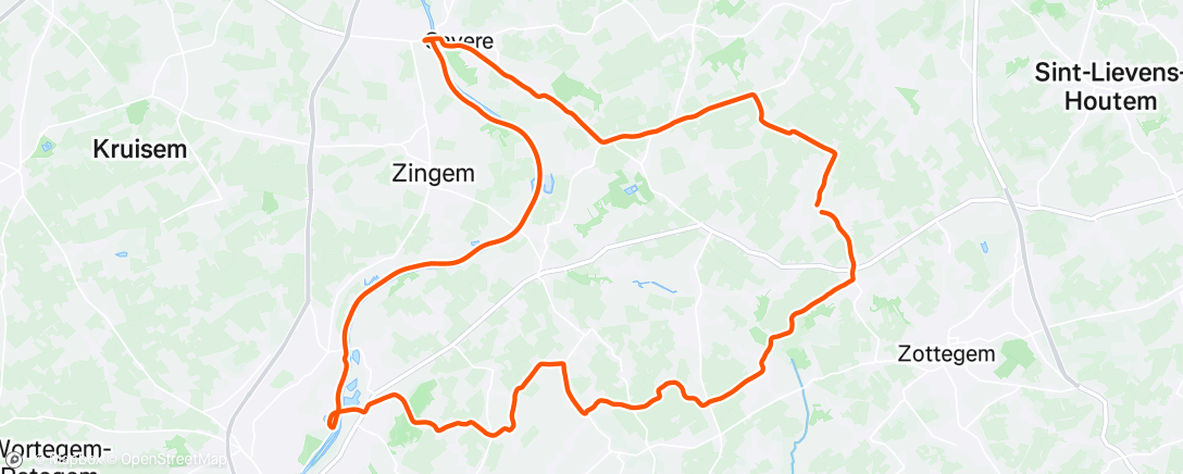 Map of the activity, Pre raceee🦦🏖️