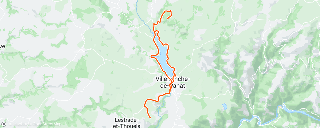 Carte de l'activité