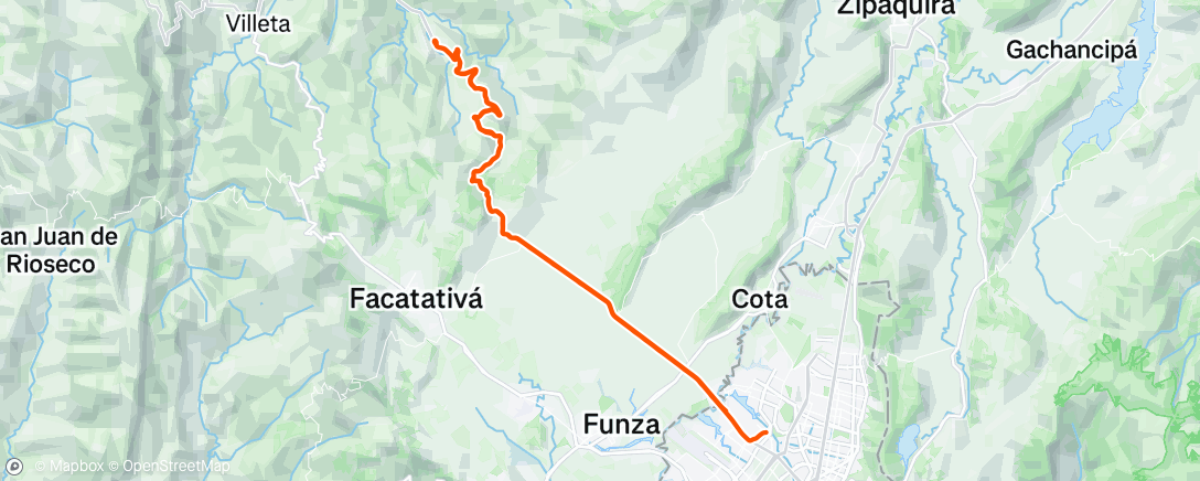 Mapa de la actividad, La vega mtb [ tranqui]