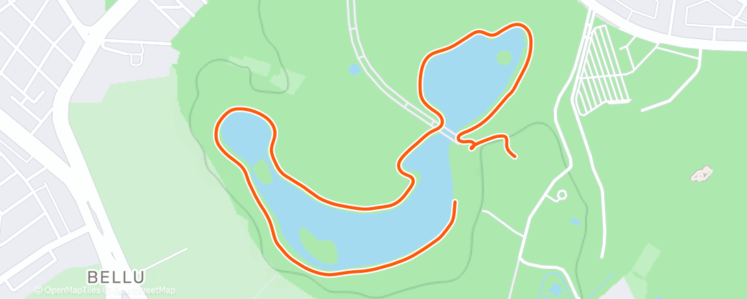 Карта физической активности (Morning Run)