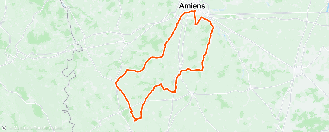 Map of the activity, Retour J5