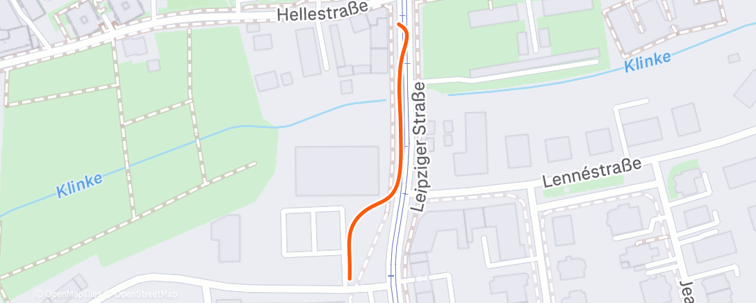 Карта физической активности (Mittagslauf)