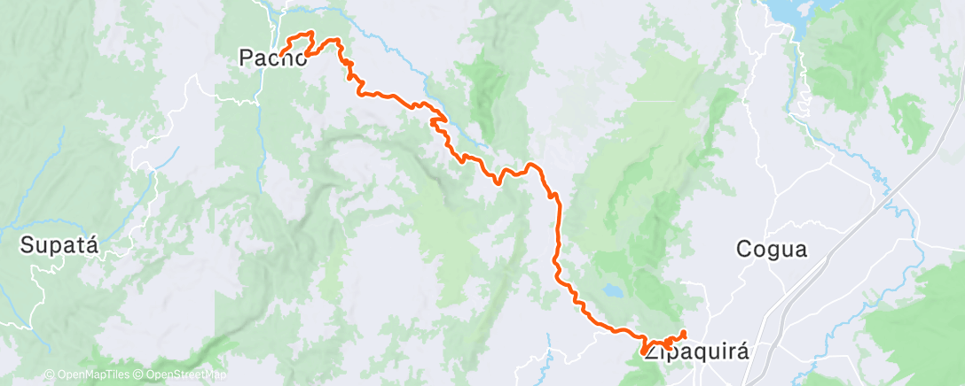 Map of the activity, ⛰️🌄 Pachito # 110
💨💨