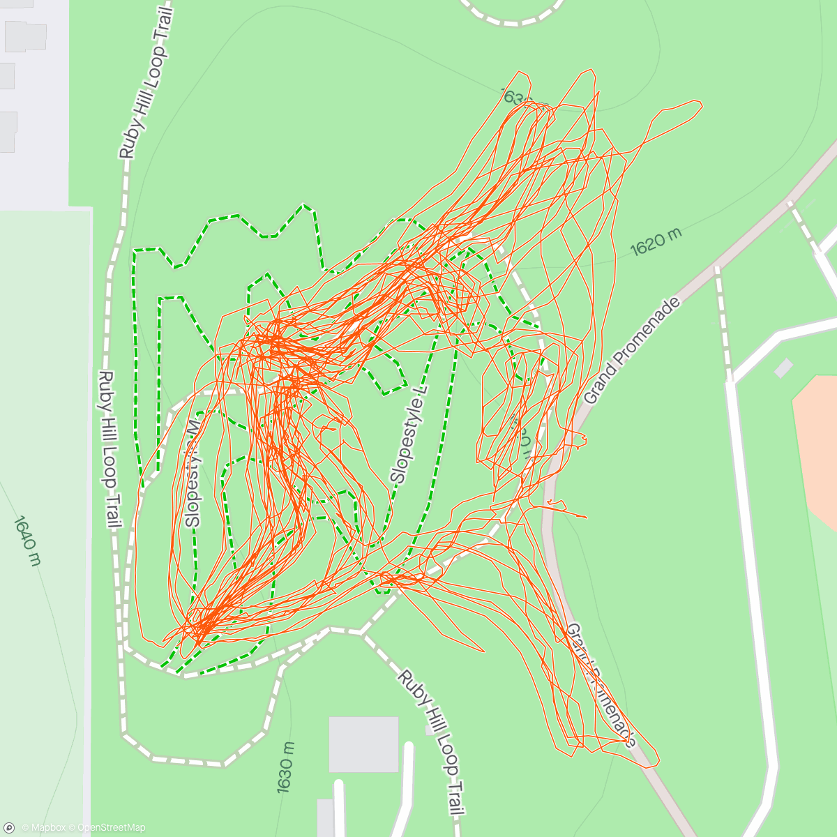 Map of the activity, Holy crap. Is riding a bike fun??