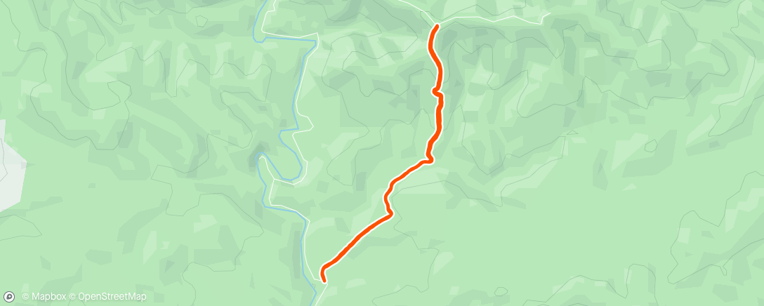 Mapa da atividade, Hike for vert