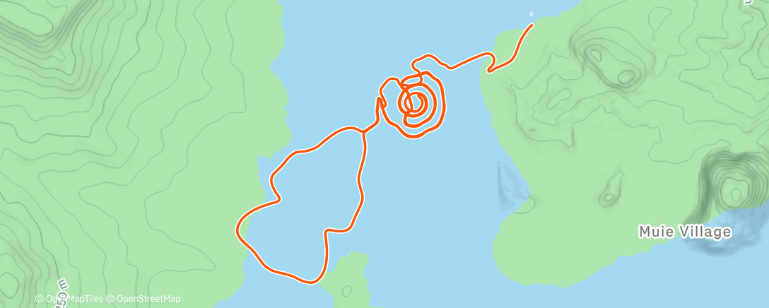 Map of the activity, Zwift - Endurance on Loopin Lava in Watopia