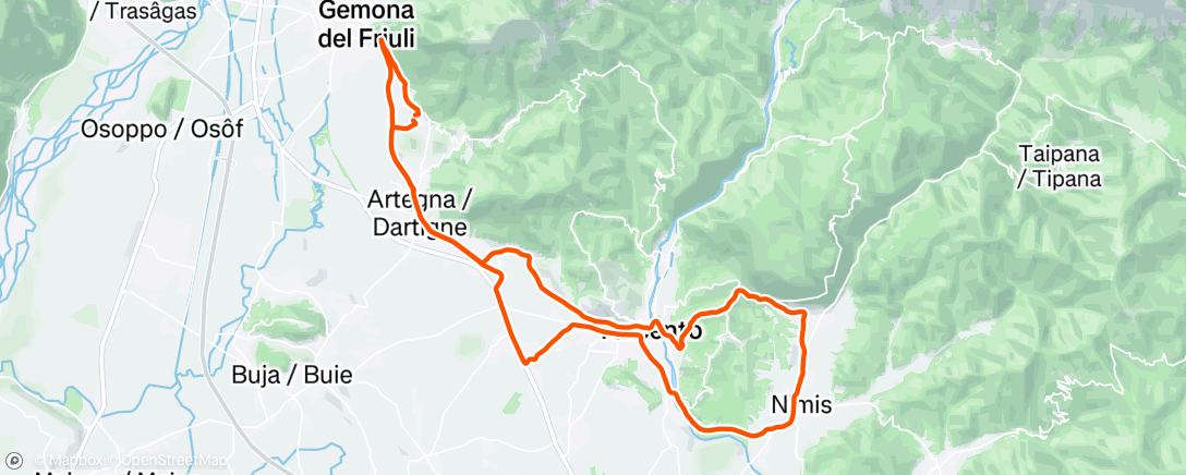 Peta aktivitas, Un ramandolo e via. Aperitivo dell’aperitivo.