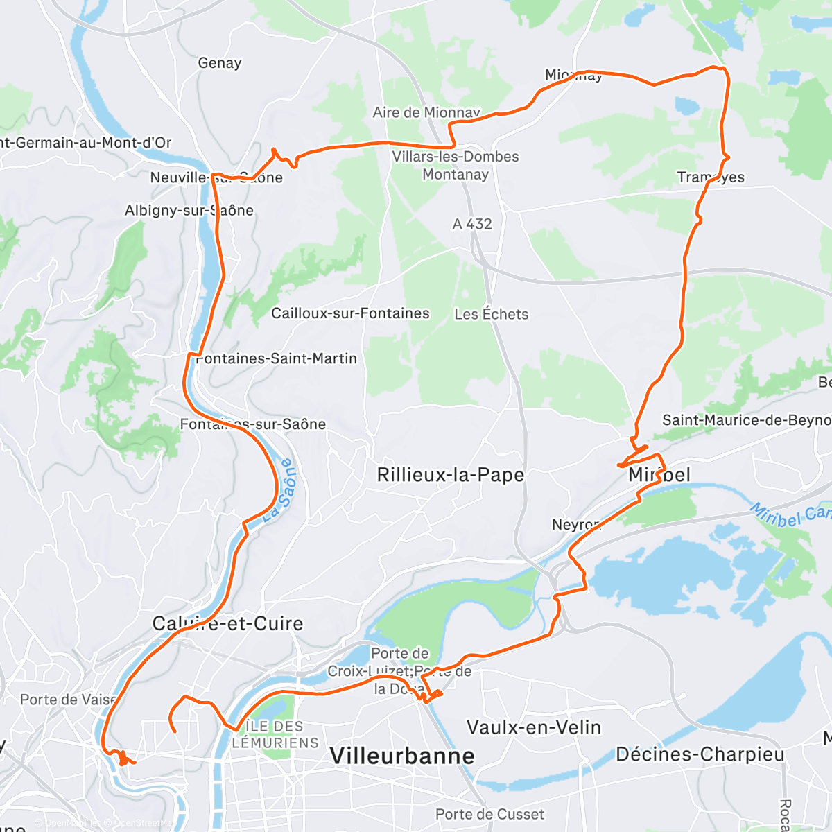 Map of the activity, Face au vent 🌬️🌬️