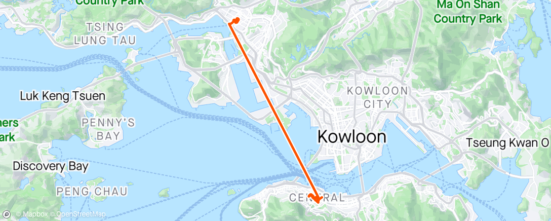 Map of the activity, HONG KONG. 2/2