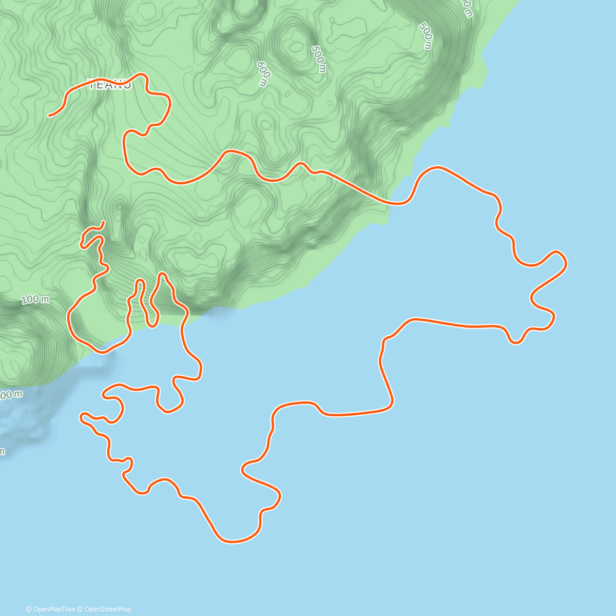 Map of the activity, Zwift - 20-40's on Sand And Sequoias in Watopia