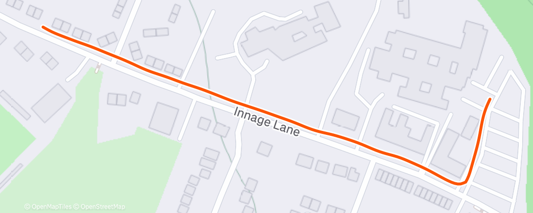 Map of the activity, Cool down