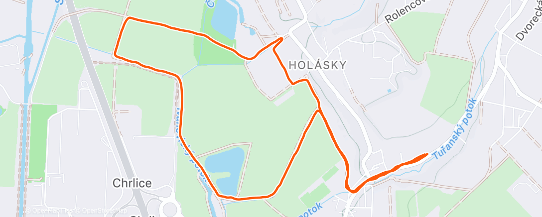 Map of the activity, Tempo jak dôchodca a koleno tiež