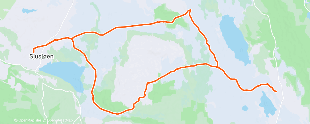 Map of the activity, «Det er  ikke sexy, men det er safe»