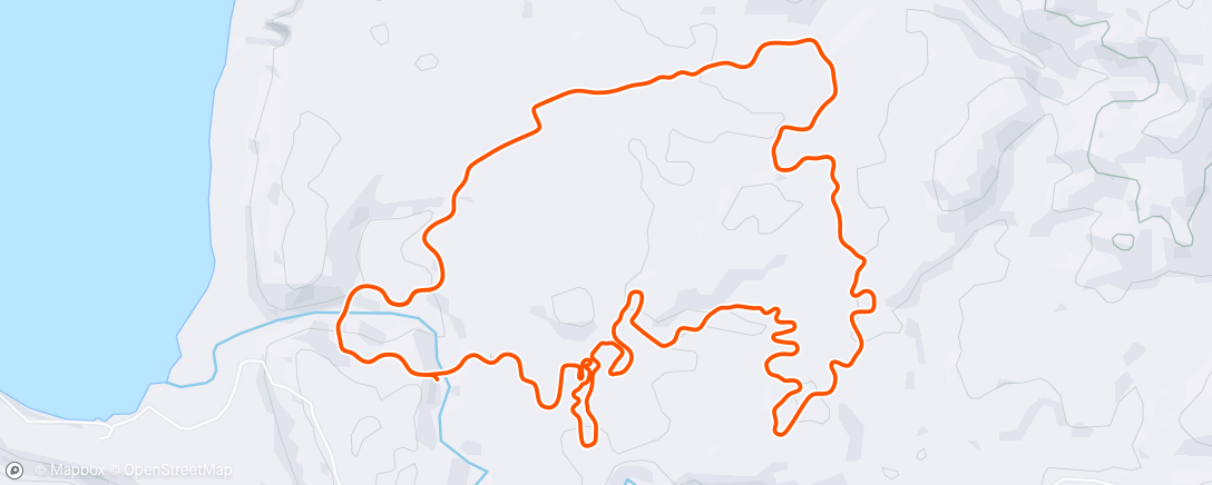 Map of the activity, Zwift - Chain Chomper in Makuri Islands
