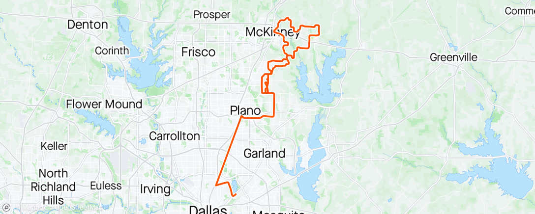 Map of the activity, RnR + Commute | Morning Ride
