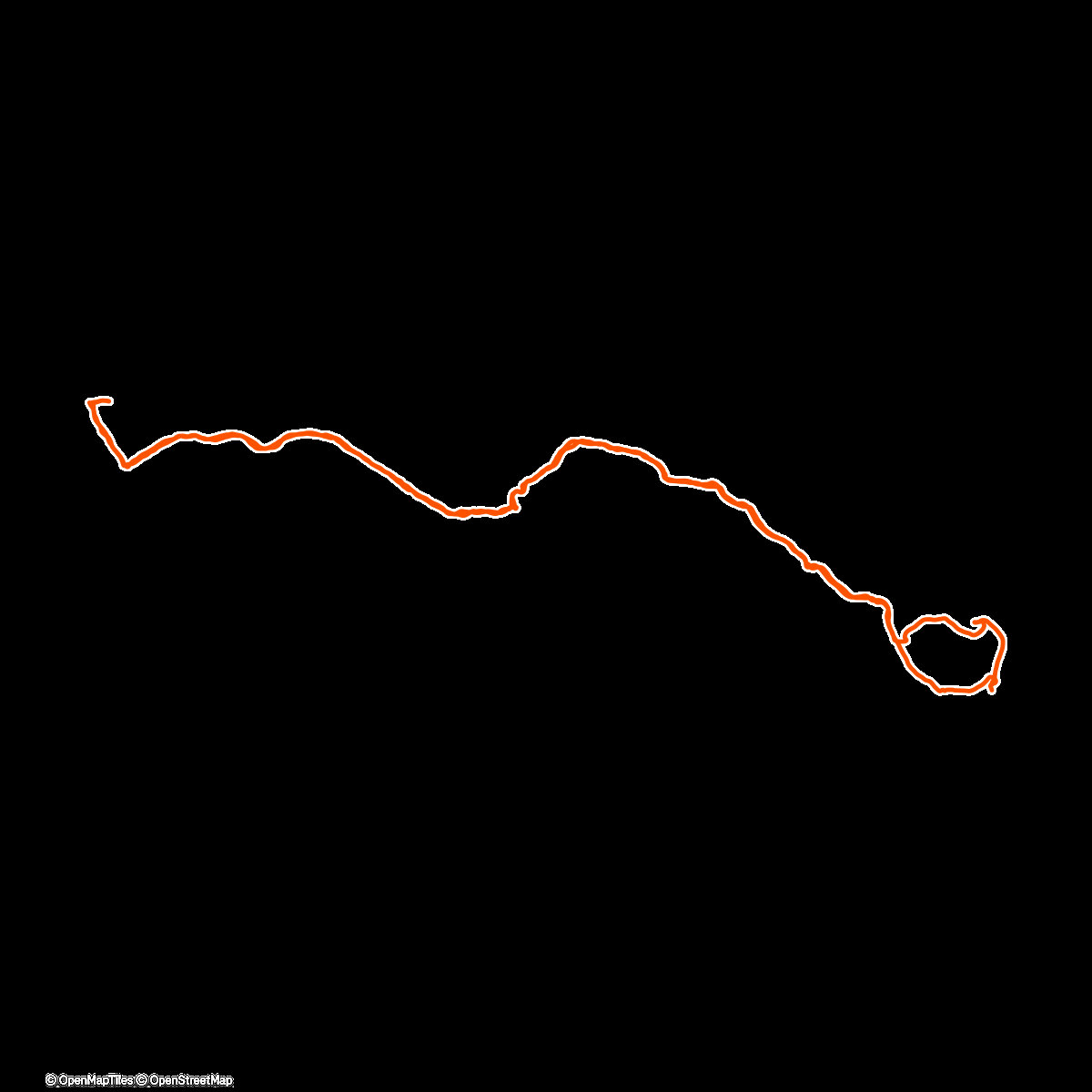 Map of the activity, Tam a späť