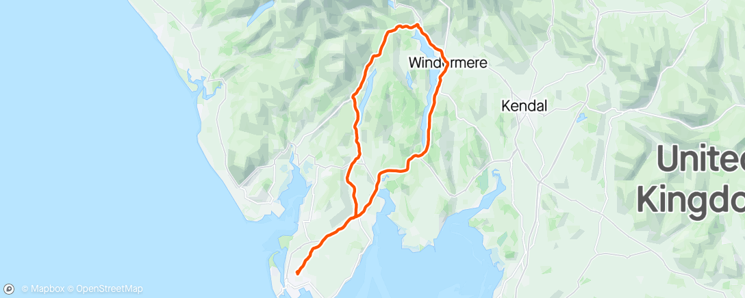 Map of the activity, Ride for the environment they say but not a chance with government and councils like these this country fucked😑DANGEROUSE