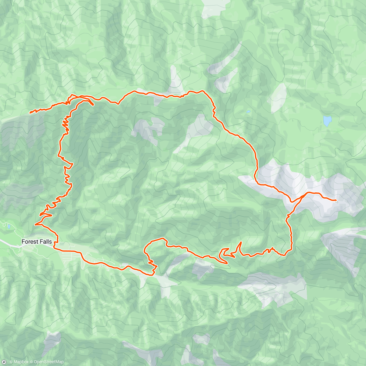 Map of the activity, San G and 8/9 peaks