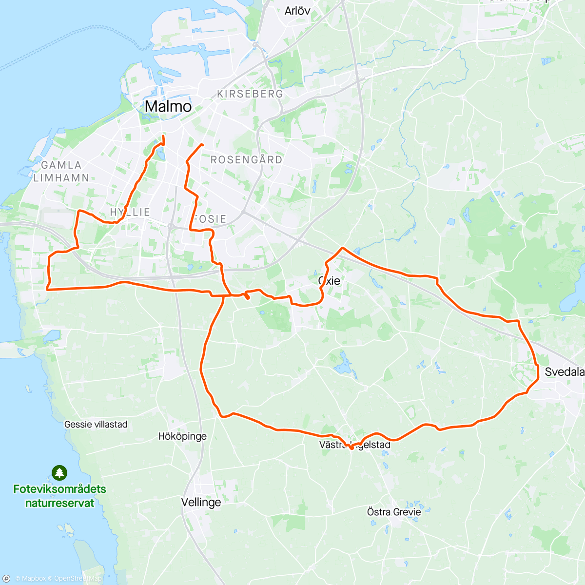 Map of the activity, Afternoon chatride