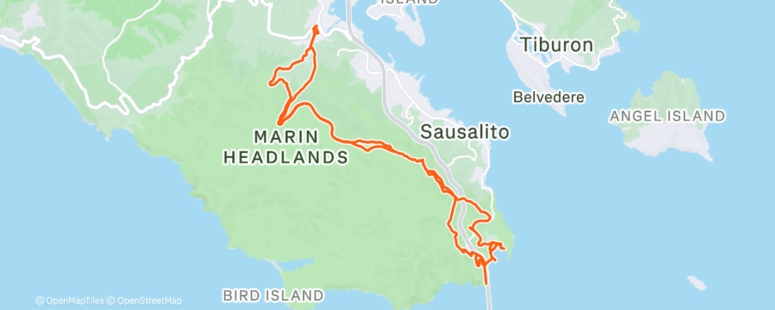 Map of the activity, Afternoon E-Mountain Bike Ride