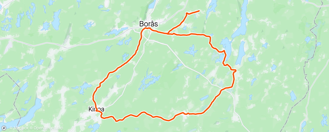 Map of the activity, Första träningen med VR gruppen😀💪👌