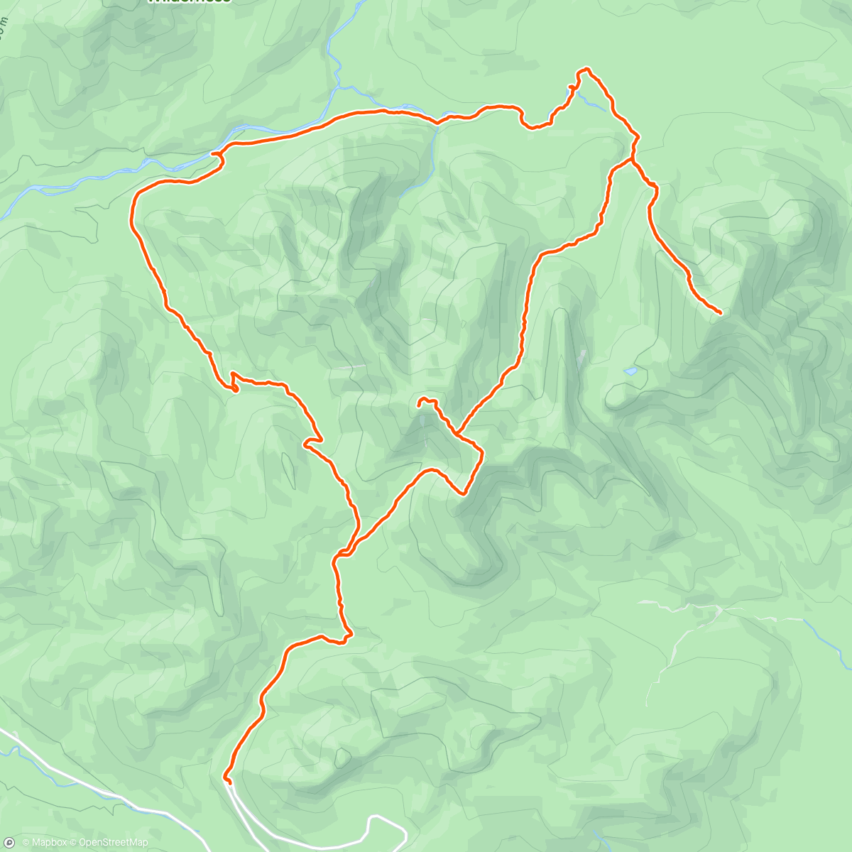Map of the activity, Misery