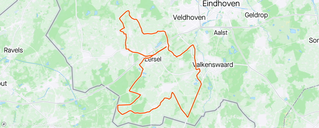 Map of the activity, Het Snelle Wiel